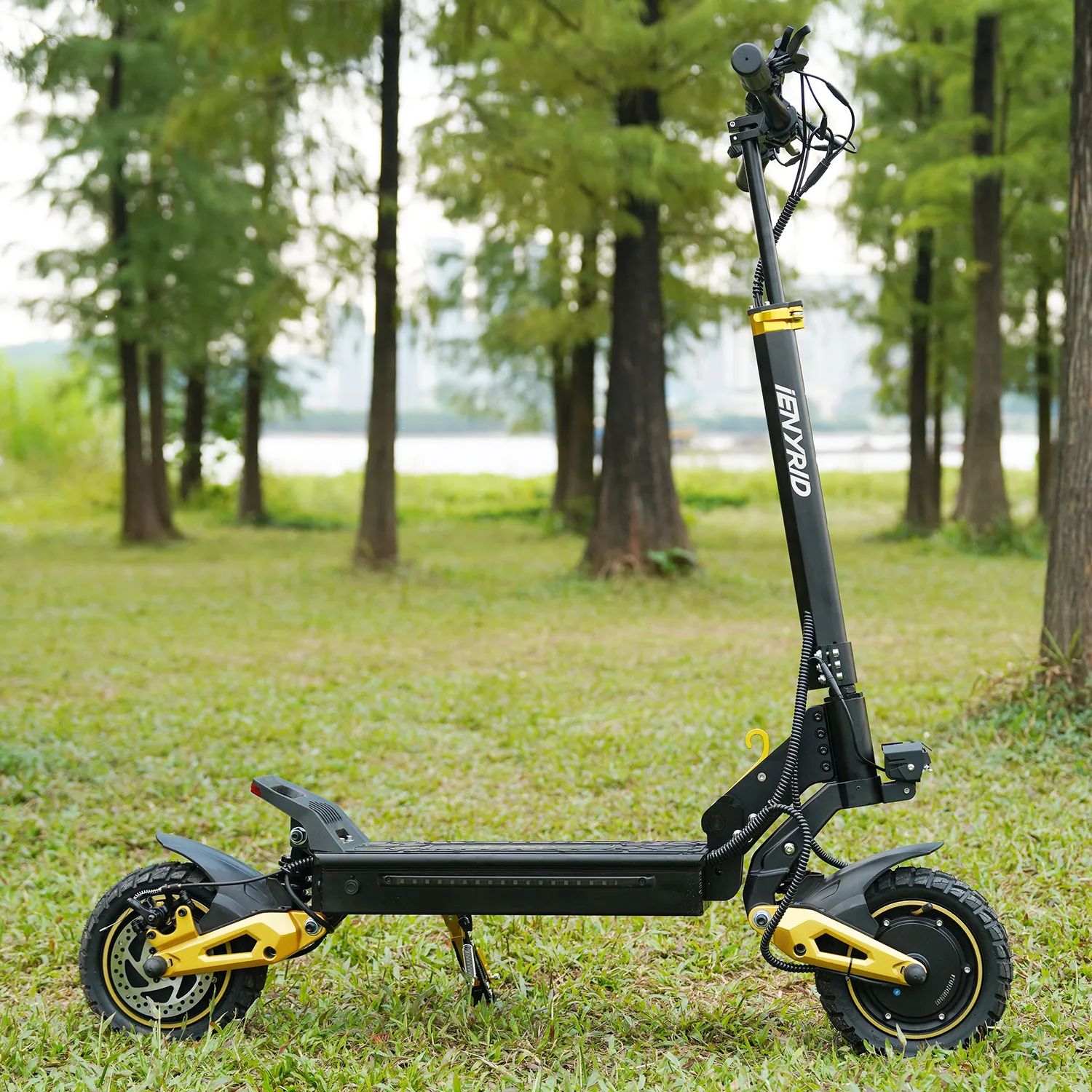 HULAJNOGA ELEKTRYCZNA IENYRID ES1 20Ah 2400W ZASIĘG 60KM KOŁA 10" AMORTYZACJA - obrazek 11