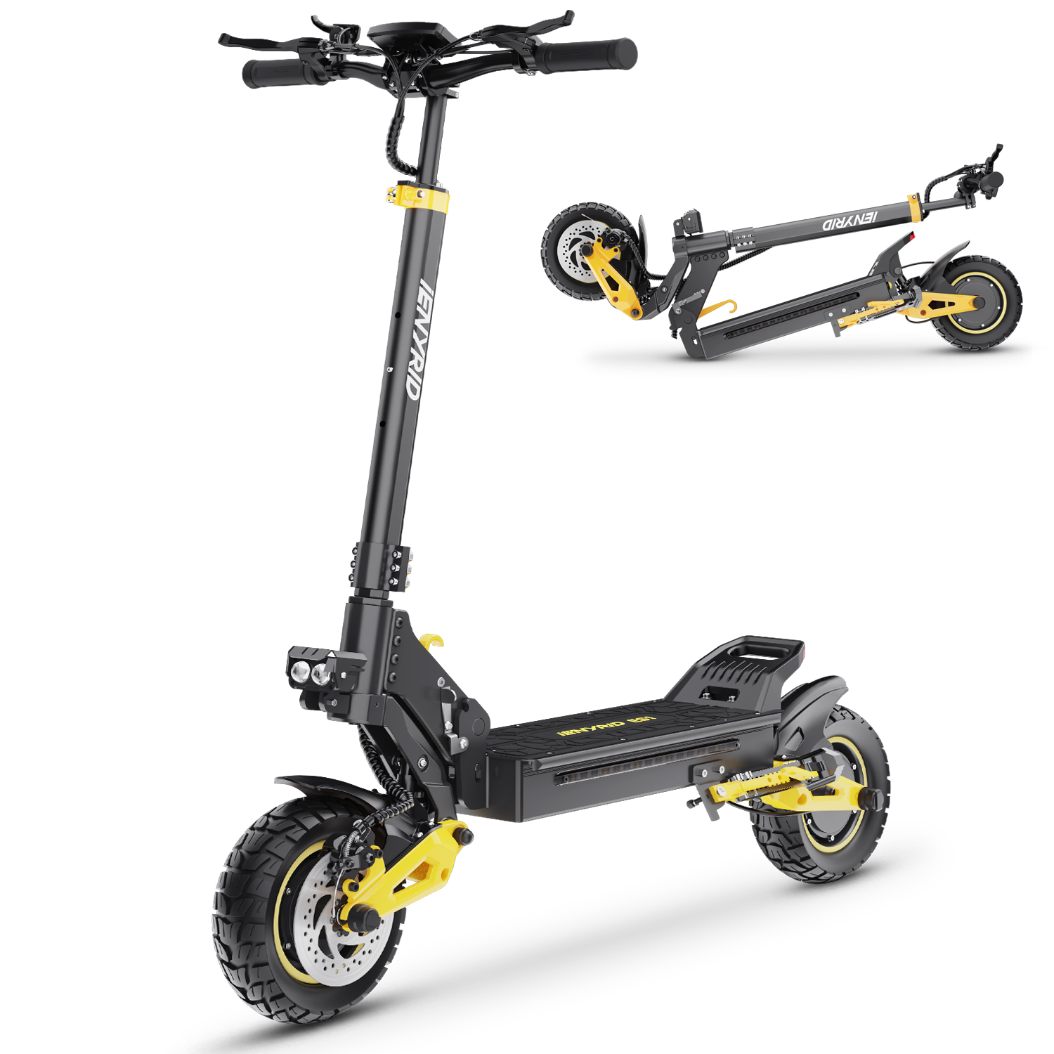 HULAJNOGA ELEKTRYCZNA IENYRID ES1 20Ah 2400W ZASIĘG 60KM KOŁA 10" AMORTYZACJA - obrazek 13