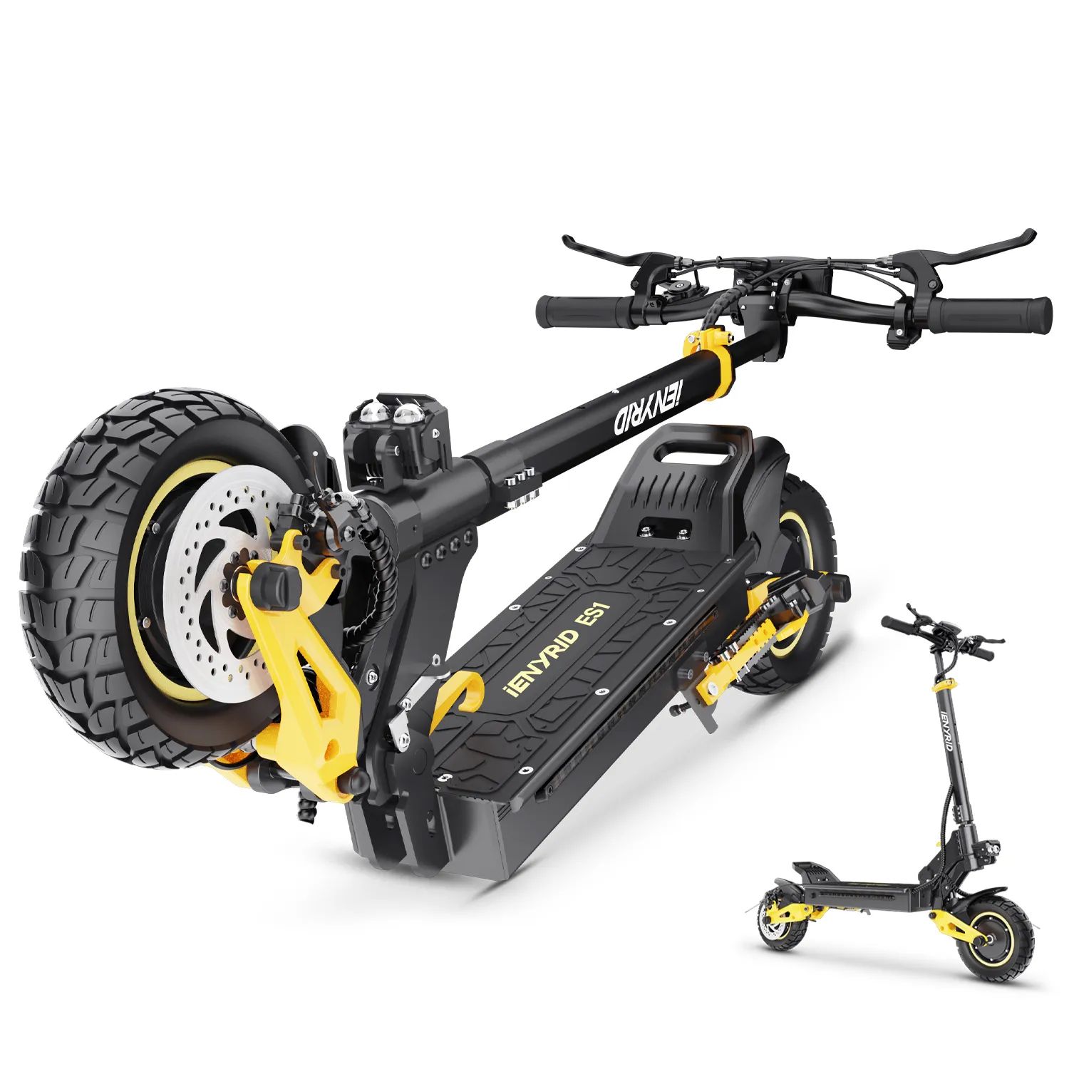 HULAJNOGA ELEKTRYCZNA IENYRID ES1 20Ah 2400W ZASIĘG 60KM KOŁA 10" AMORTYZACJA - obrazek 14